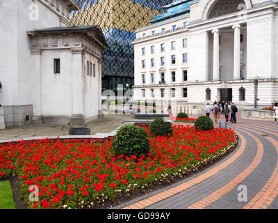 Ehemalige Civic Baskerville Haus bauen jetzt Büros in Centenary Square Birmingham West Midlands England Stockfoto