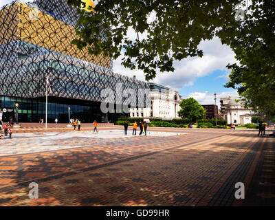 Bibliothek von Birmingham Gebäude in Birmingham West Midlands England Centenary Square Stockfoto