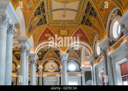 Library of Congress Washington DC Stockfoto