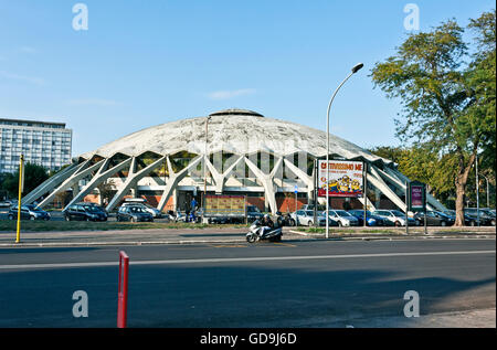 Palazzetto Dello Sport, gebaut für die Olympischen Spiele 1960 entworfene Pier Luigi Nervi, Annibale Vitelozzi, Rom, Italien, Europa Stockfoto