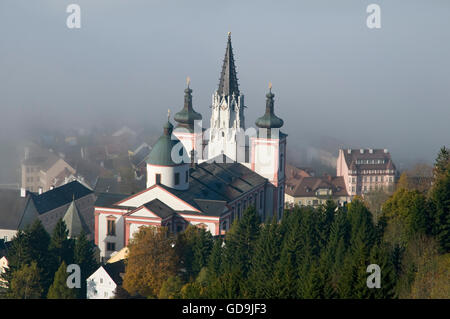 Mariazell Basilika, Basilika von der Geburt der Jungfrau Maria, Mariazell, Steiermark, Austria, Europe Stockfoto