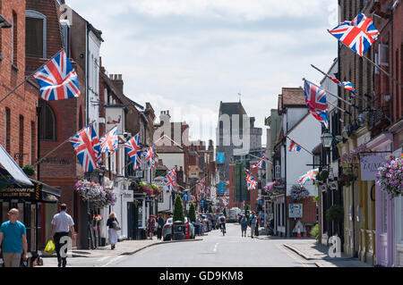 Eton High Street, Eton, Berkshire, England, Vereinigtes Königreich Stockfoto