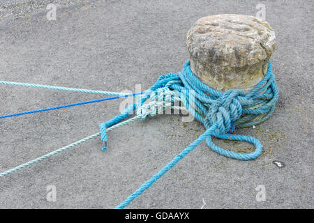 Irland, Galway in Galway Pier, Liegeplatz am Liegeplatz Stockfoto