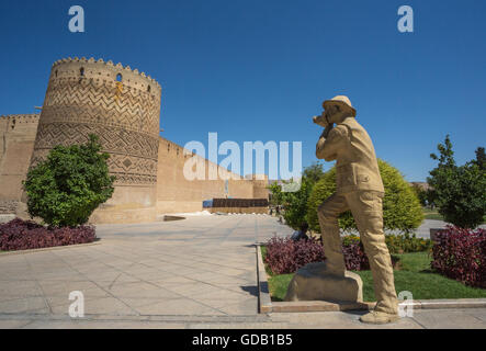 Iran, Shiraz Stadt, Arg-e Karim Khan Zitadelle Stockfoto