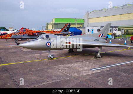 Avro 707C WZ744, Delta Wing Forschungsflugzeug RAF Museum Cosford Stockfoto