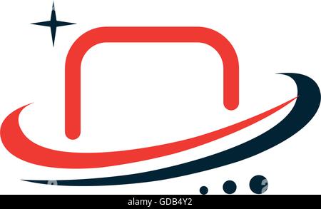 Eishockey Tore. Eishockey-Logo. Fußball-Logo. Wasserball-Logo. Tor-Logo. Sport Logo Tore. Bogen-Logo. Stock Vektor