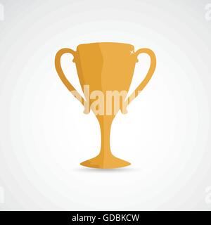 Champion Goldpokal Stock Vektor