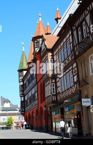 Altstadt, Fulda, Hessen, Deutschland Stockfoto