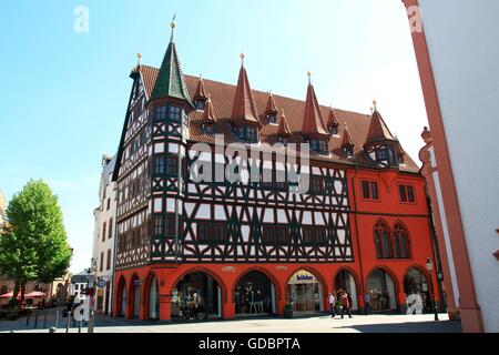 Altstadt, Fulda, Hessen, Deutschland Stockfoto