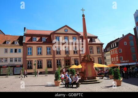 Altstadt, Fulda, Hessen, Deutschland Stockfoto