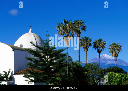 Kirche in El Sauzal, Teneriffa, Kanarische Inseln, Spanien Stockfoto