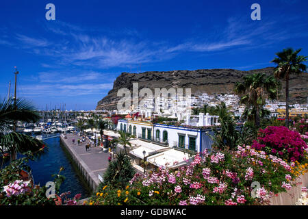 Puerto de Mogan, Gran Canaria, Kanaren, Spanien Stockfoto