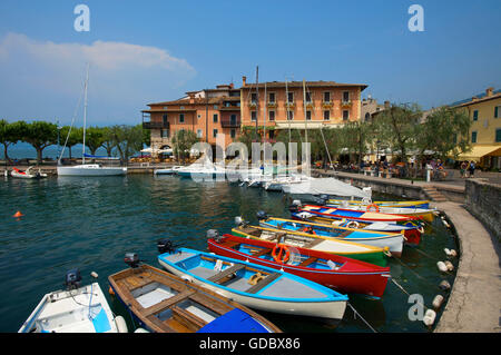 Torri del Benaco, Gardasee, Italien Stockfoto