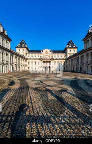 Castello del Valentino in Turin, Italien Stockfoto