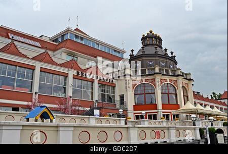 Wellnesshaus und Konferenzzentrum, Sheraton Hotel, Sopot, Polen Stockfoto