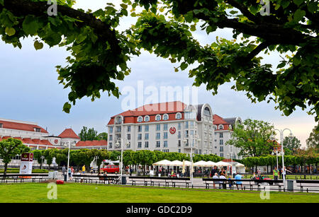 Sheraton Hotel Sopot Polen Stockfoto