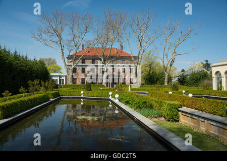 USA, New York, Brooklyn, Staten Island, Snug Harbor, Kulturzentrum Stockfoto