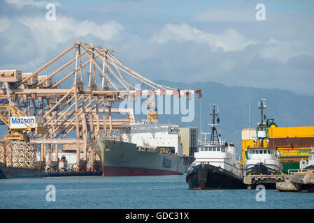 USA, Hawaii, Oahu, Honolulu, Pearl Harbor Stockfoto