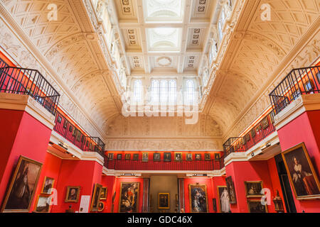 England, Cambridgeshire, Cambridge, Fitzwilliam Museum, Innenansicht Stockfoto