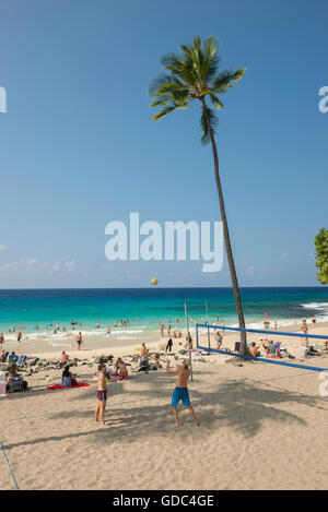 USA, Vereinigte Staaten, Amerika, Hawaii, Big Island, USA, Vereinigte Staaten, Amerika, Hawaii, Big Island, South Kona, weiß sa Stockfoto