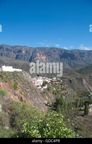 Gran Canaria, Kanarische Inseln, Spanien, Europa, Fataga, Stockfoto