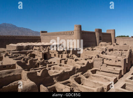 Iran, Rayen Stadt, Arg-e-Rayen, Raen Zitadelle Gouverneurspalast Stockfoto