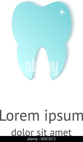 Zahn-dental Logo-design Stock Vektor