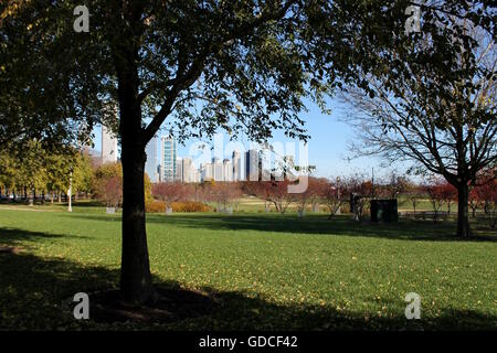 Grant Park in Chicago, IL, USA Stockfoto