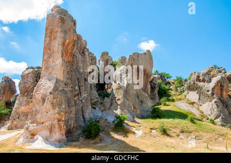 Midas Midas Denkmal der antiken Stadt in Yazilikaya, Eskisehir, Stockfoto