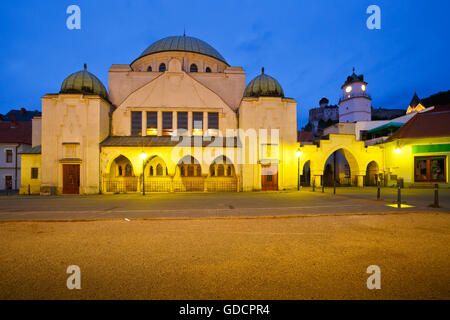 Synagoge in der Altstadt von Trencin, Slowakei. Stockfoto