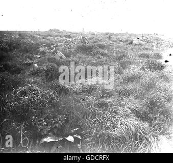 Szenen am Ende des 1. Weltkrieges c1918/1919 Schlachtfeld in der Nähe von The Hindenburg-Linie.  Foto von Tony Henshaw gescannt direkt aus einer Stereo-original-negativ aus einem seltenen Archiv-Datensatz des original-Fotografie von einem britischen Arzt am Ende des 1. Weltkrieges © World copyright fotografieren. Stockfoto