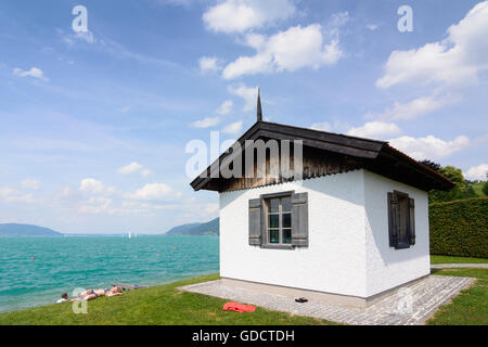 Steinbach am Attersee: Komponieren Haus von Gustav Mahler am Attersee, Österreich, Oberösterreich, Oberösterreich, Salzkammergut Stockfoto