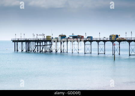 Die Pier in Teignmouth, Devon, England. Stockfoto