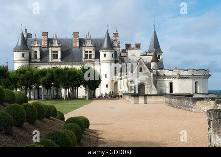 Europa, Frankreich, Indre et Loire, Amboise, St. Hubertus-Kapelle Stockfoto