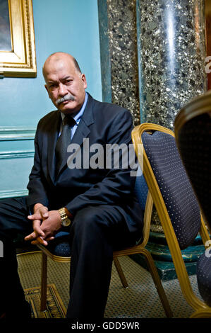 John Pienaar BBC-Reporter und Radio 5 live ist politischer Chefkorrespondent und Moderator von Pienaars Politik. Stockfoto