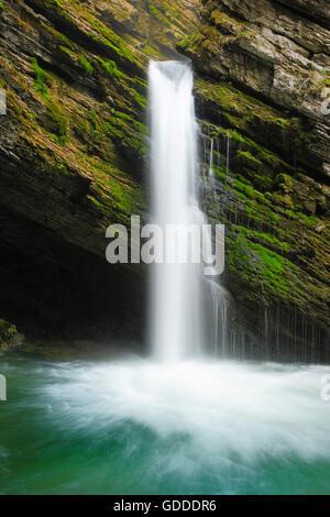 Thur Wasserfälle, Kanton St. Gallen, Schweiz Stockfoto