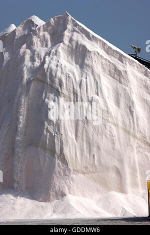 Saline in der Nähe von Walvis Bay in Namibia Stockfoto