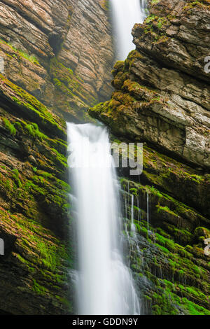 Thur Wasserfälle, Kanton St. Gallen, Schweiz Stockfoto