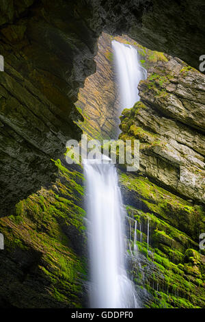 Thur Wasserfälle, Kanton St. Gallen, Schweiz Stockfoto