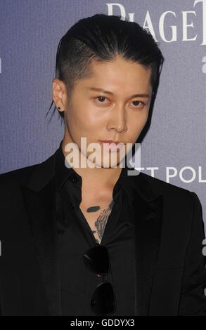 Brooklyn, NY, USA. 15. Juli 2016. Miyavi im Ankunftsbereich für Piaget Launch Party für die Maison Zeitmesser, die Duggal Gewächshaus, Brooklyn, NY 15. Juli 2016. Bildnachweis: Kristin Callahan/Everett Collection/Alamy Live-Nachrichten Stockfoto