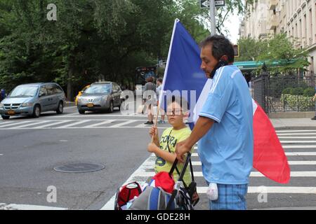 Schöne Terror Attack Memorial in New York City Stockfoto