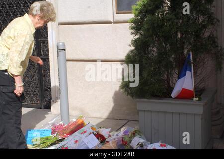 Schöne Terror Attack Memorial in New York City Stockfoto