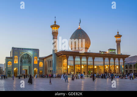 Iran, Shiraz Stadt Shah-e Cheragh Heiligtum Stockfoto