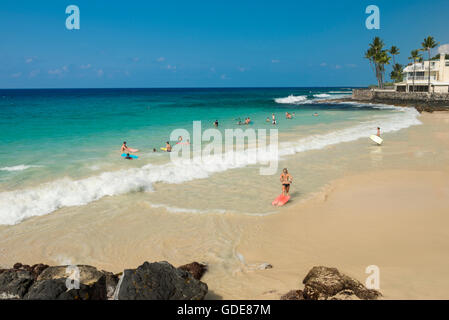 USA, Vereinigte Staaten, Amerika, Hawaii, Big Island, USA, Vereinigte Staaten, Amerika, Hawaii, Big Island, South Kona, weiß sa Stockfoto