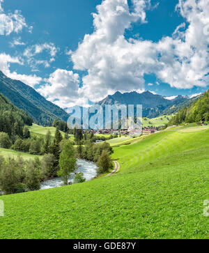 Prägraten am Großvenediger, Österreich, das Virgental Stockfoto