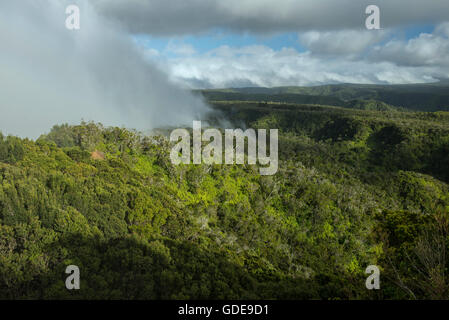 USA, Vereinigte Staaten, Amerika, Süd-Pazifik, Hawaii, Kauai, Puu o Kila, Lookout, Na Pali Küste, Stockfoto