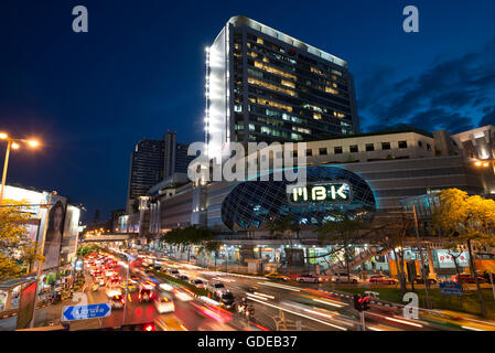 MBK Center, der bekanntesten Shopping-Mall in Bangkok, Bangkok, Thailand. Stockfoto