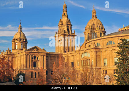 Museum der nationalen Kunst von Katalonien in Barcelona, Spanien Stockfoto