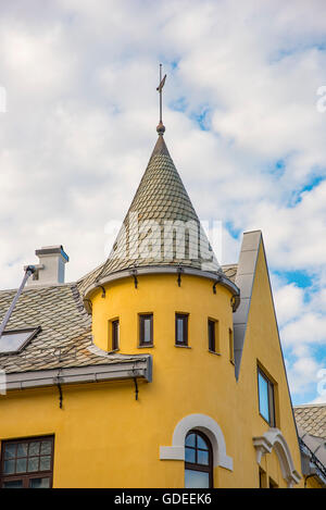Schöne Art Nouveau District, Alesund, Norwegen, mehr Og Romsda, Europeanl Stockfoto