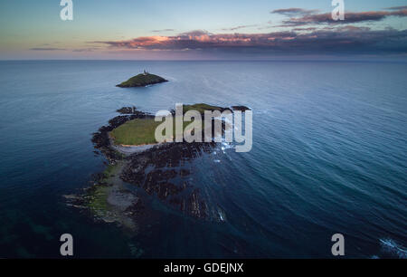 Luftaufnahme von Ballycotton, County Cork, Irland Stockfoto